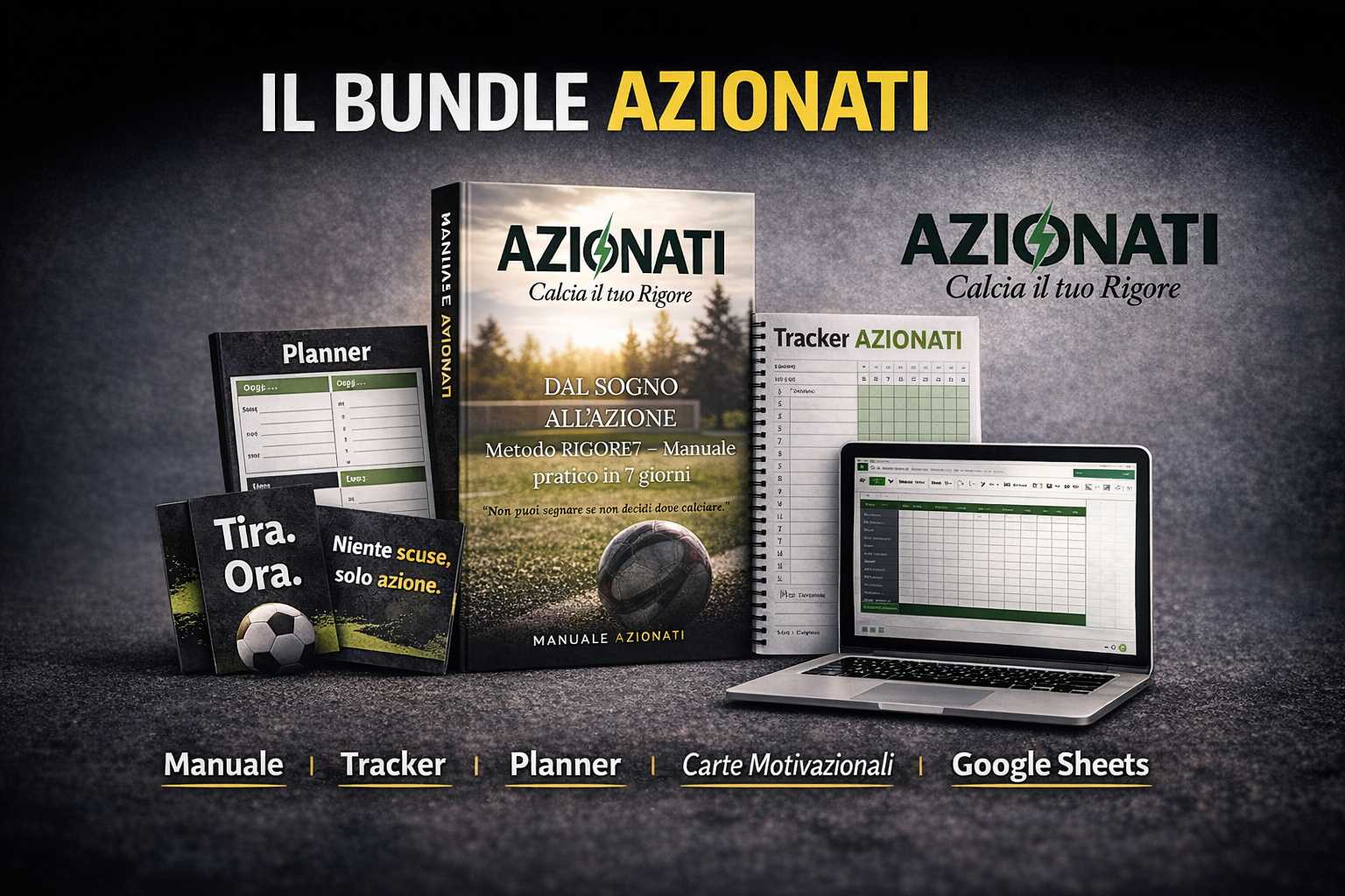 BUNDLE AZIONATI - Calcia il tuo Rigore