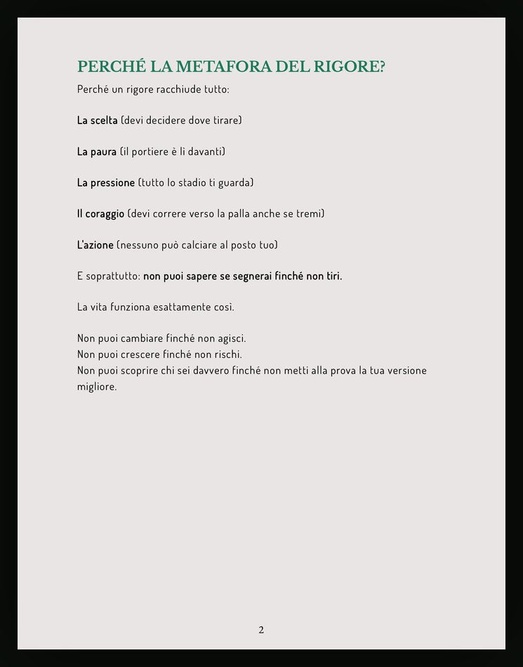 BUNDLE AZIONATI - Calcia il tuo Rigore